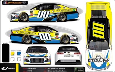 Eternal Fan Partners with Joey Gase and StarCom Racing to Kick off Its Fan Memories Program at Richmond Raceway